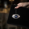 Rhinestone Evil-Eye keychain