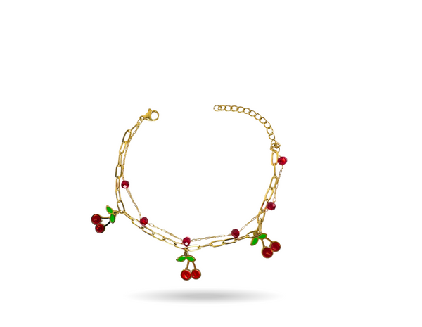 Cherry Chain bracelet -