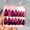 Burgundy cat eye
