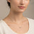 Crystal sleek chain necklace