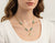 BlueRica Cowrie Shells Flower Pendant Necklace