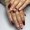Burgundy Bow