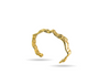Textured Gold-Plated Bracelet